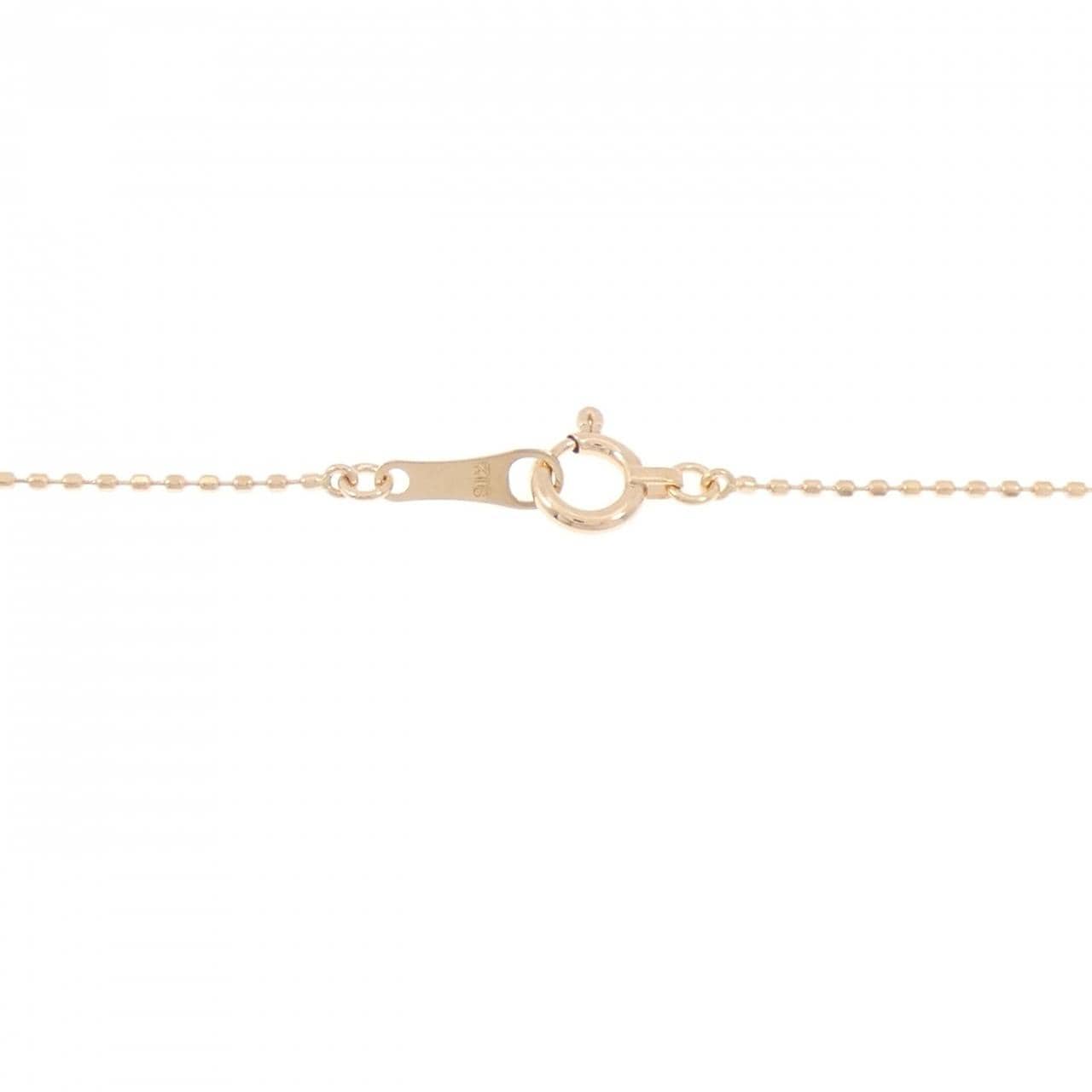K18PG ダイヤモンド ネックレス 0.17CT