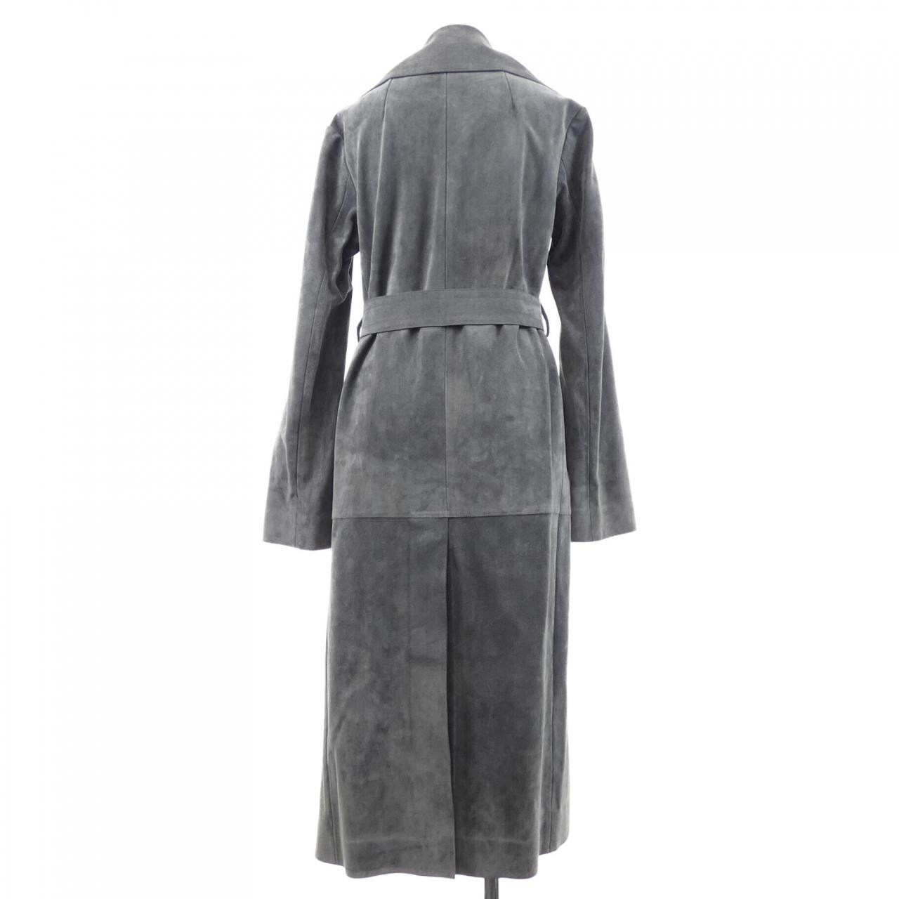 セリーヌ CELINE 2 8W55/6319 レザーコート