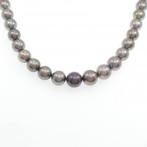 Tasaki Black Pearl Necklace 8-12mm