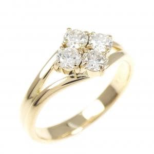 K18YG ダイヤモンド リング 0.40CT