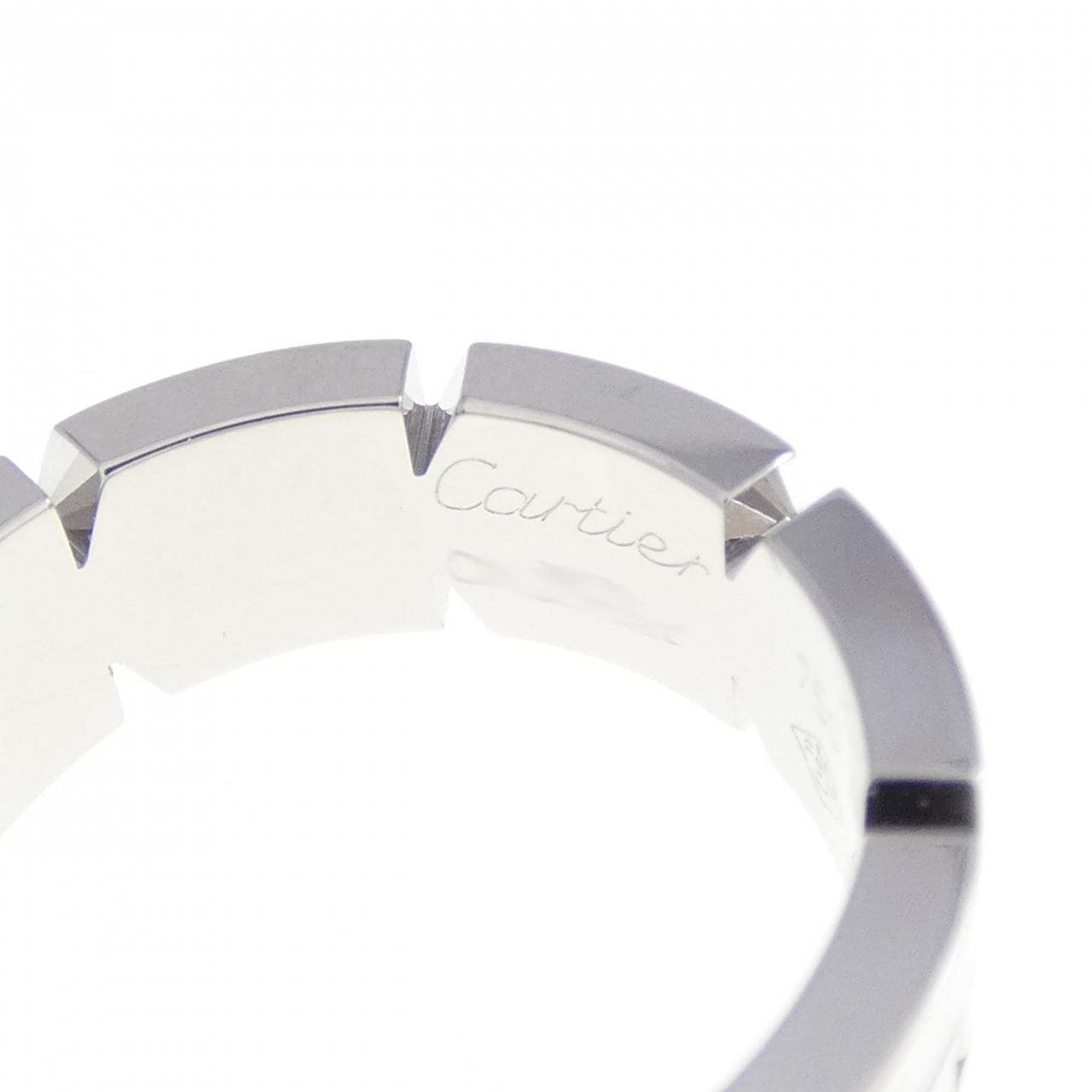 Cartier Tank Française half diamond Ring