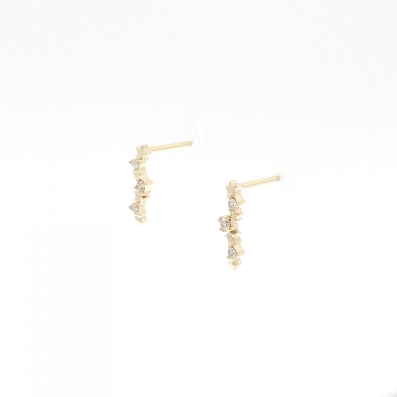 K10YG Diamond Earrings