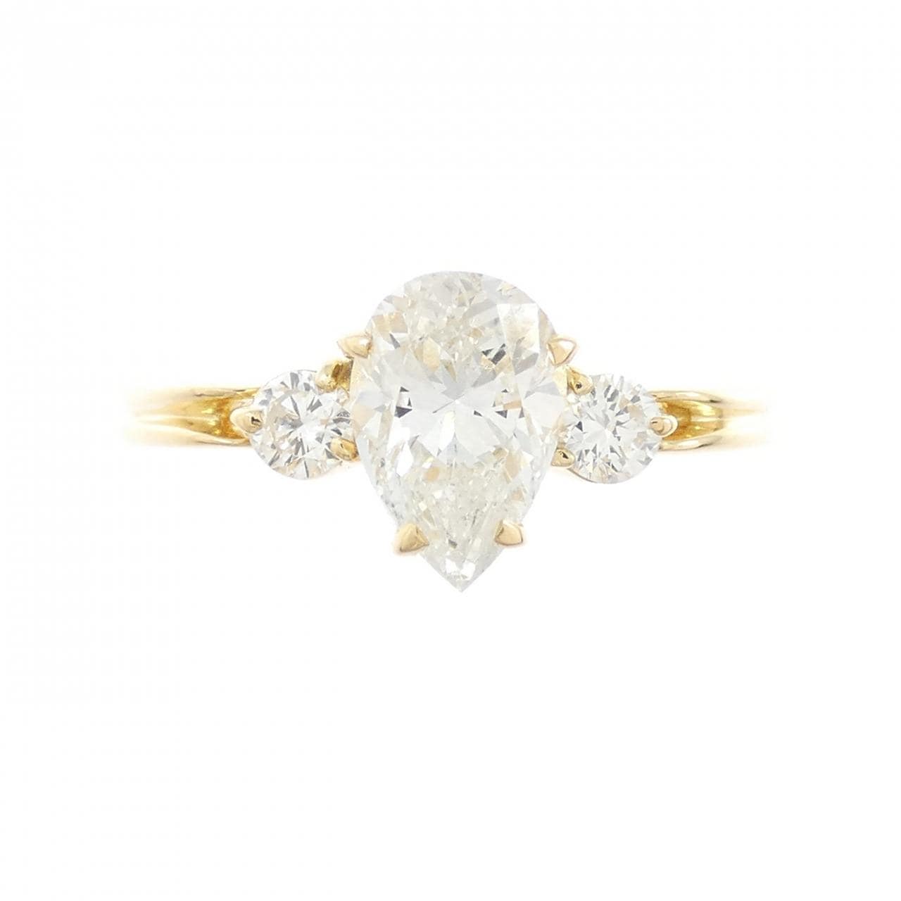 K18YG ダイヤモンド リング 1.04CT