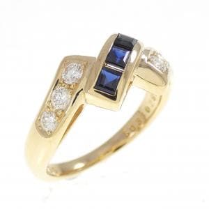 ポーラ サファイヤ リング 0.33CT