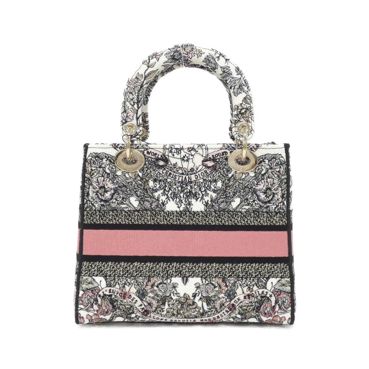 [BRAND NEW] Christian DIOR BUTTERFLY AROUND THE WORLD Lady D-Light Medium M0565OESO Bag