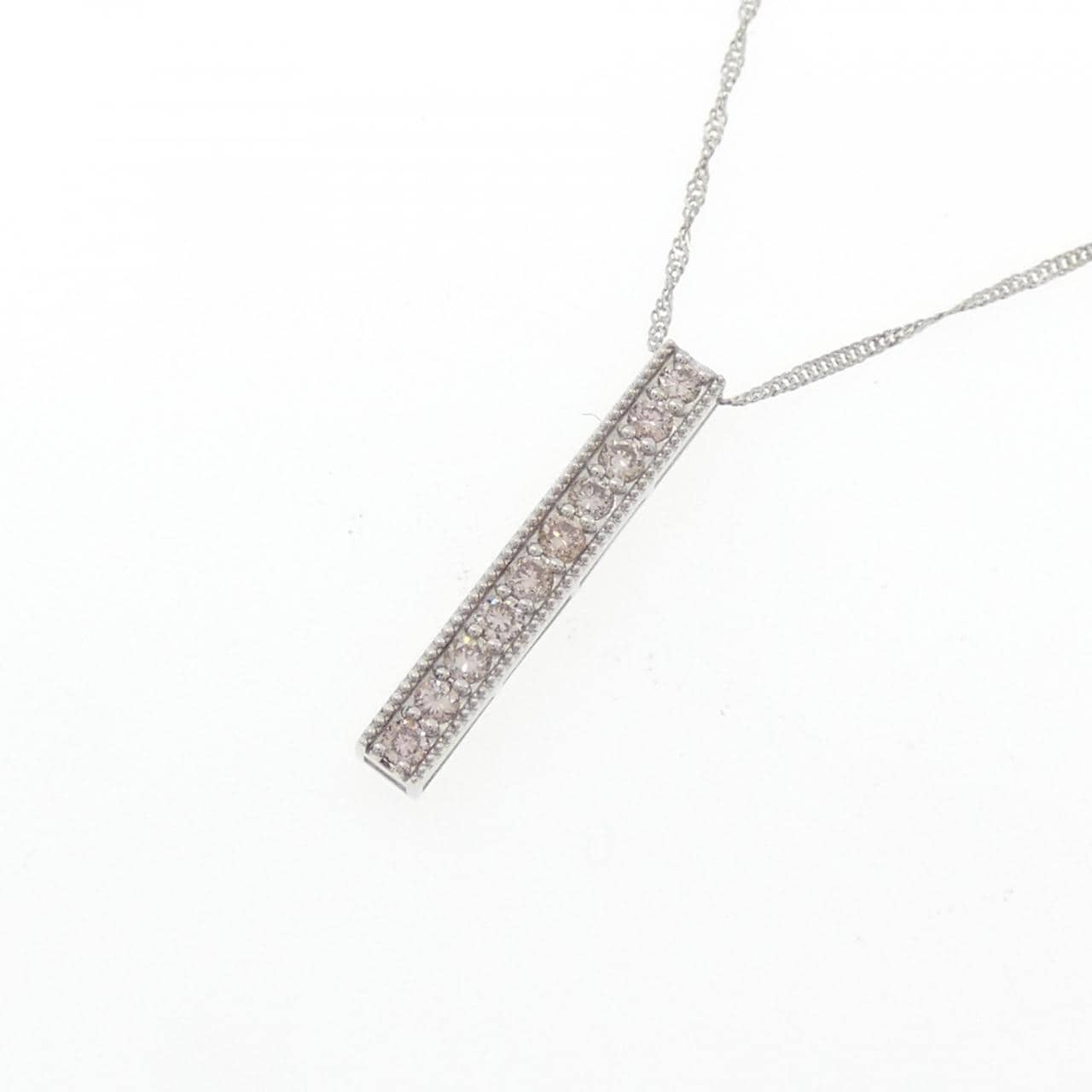 PT900/PT850 ダイヤモンド ネックレス 0.15CT