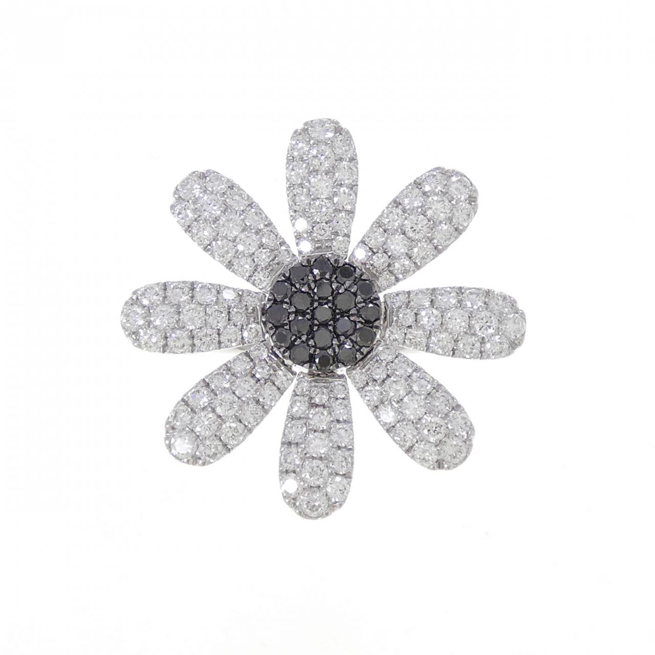 ミオ ハルタカ フラワー ダイヤモンド リング 1.28CT