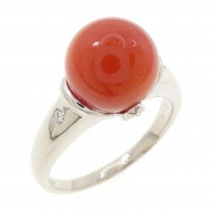 PT900 サンゴ リング 10.1mm