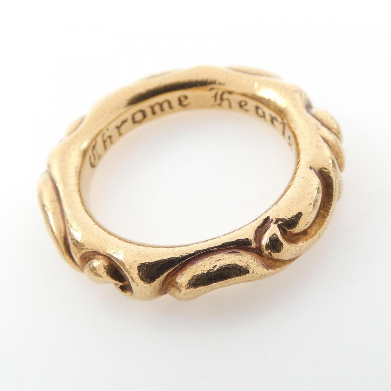クロムハーツ CHROME HEARTS SCROLL BAND 2373 304 3500 RING