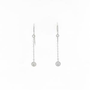 エテ ダイヤモンド ピアス 0.12CT