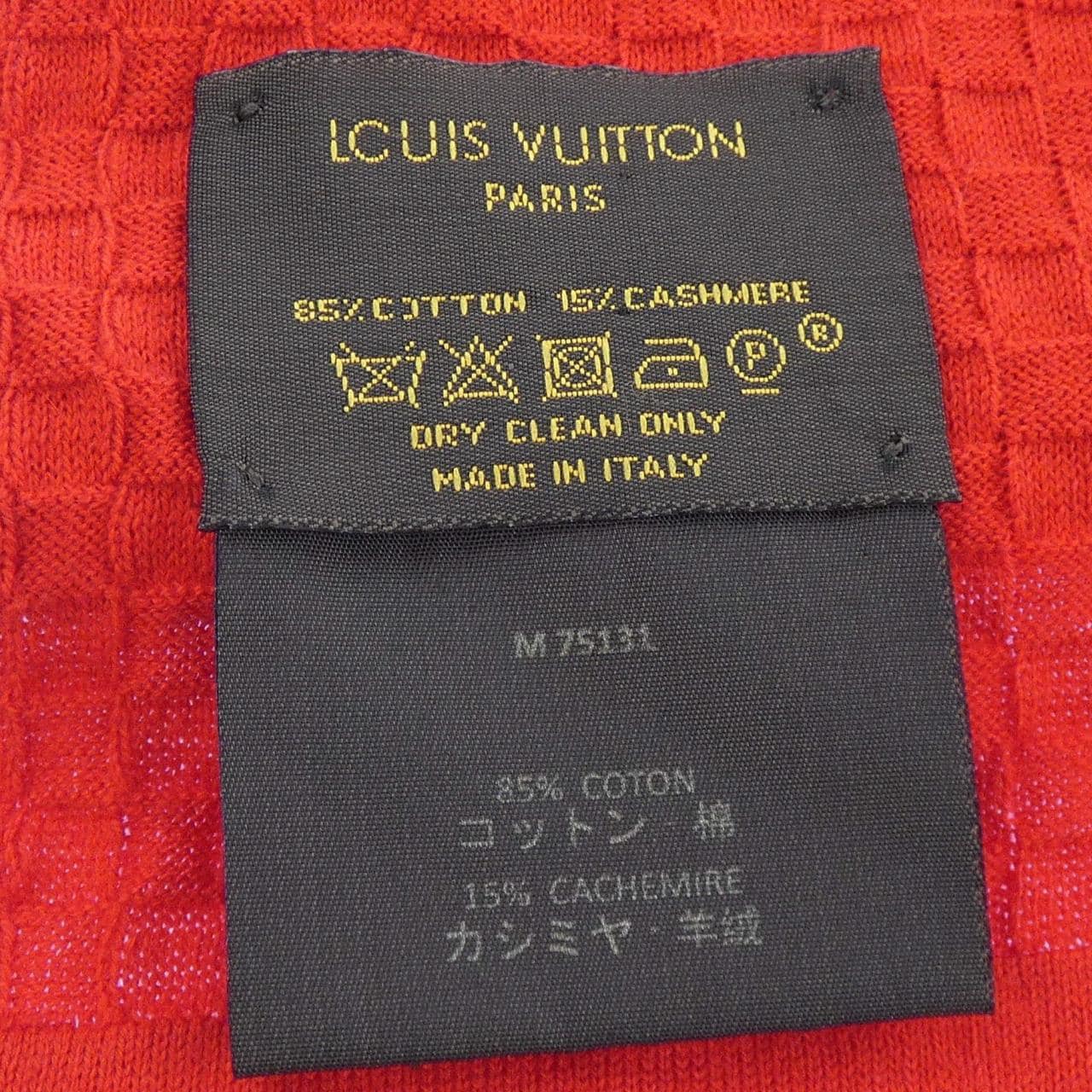 ルイヴィトン LOUIS VUITTON エシャルプ マイクロ ダミエ M75131 MUFFLER