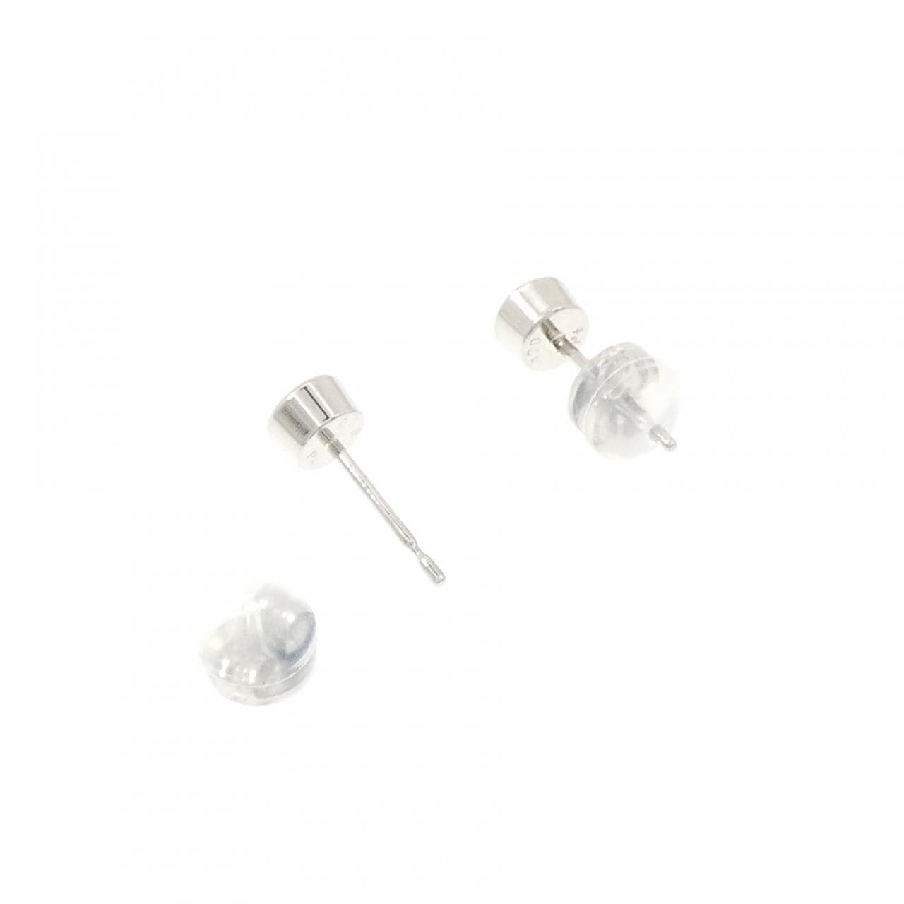 PT/PT900 ソリティア ダイヤモンド ピアス 0.40CT