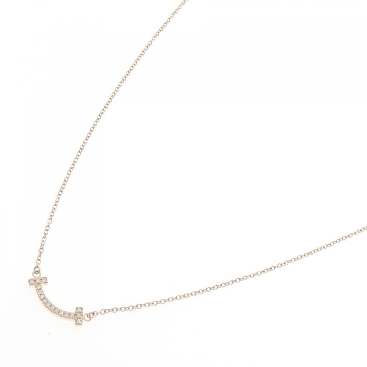 ティファニー Tスマイル ミニ ネックレス