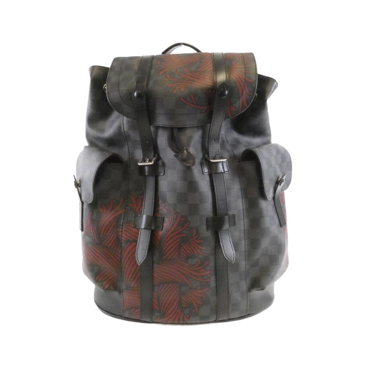 ルイヴィトン ダミエ グラフィット(ロープ) クリストファー MM N41709 リュックサック