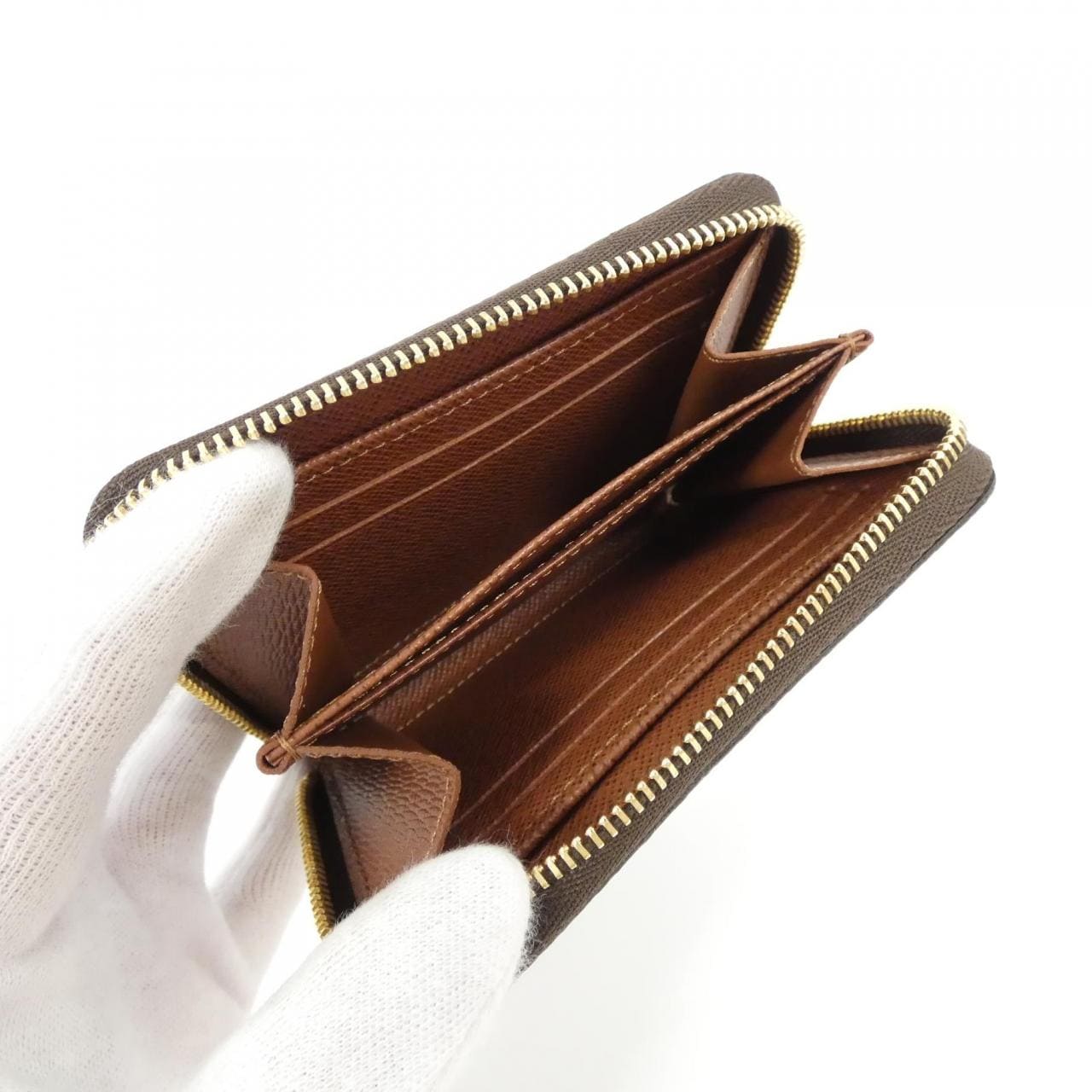 LOUIS VUITTON Monogram拉链零钱包 M60067 零INCASE