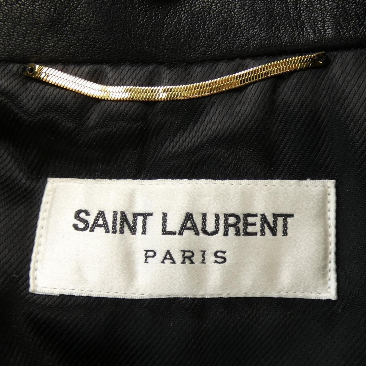 SAINT LAURENT Leather Riders Jacket