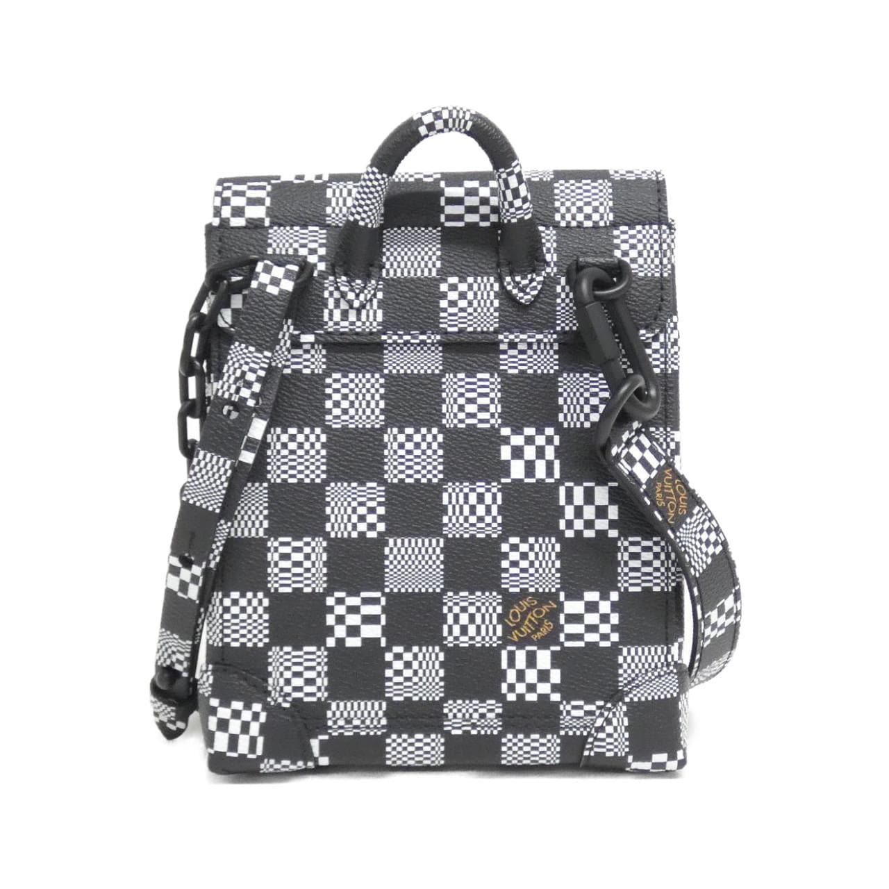 LOUIS VUITTON Damier Distorted Steamer XS N60453 肩背包