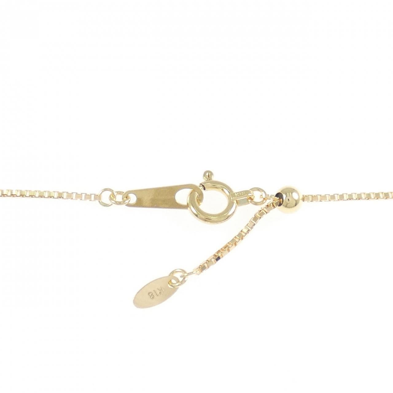 K18YG クロス ダイヤモンド ネックレス 1.00CT