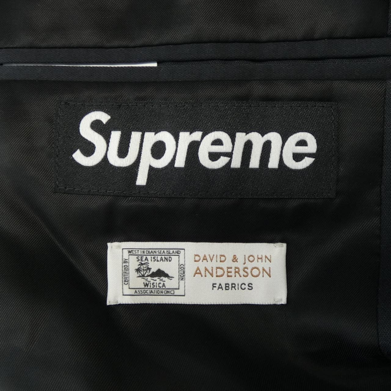 シュプリーム SUPREME Sea Island スーツ