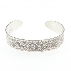 アガット シルバー バングル