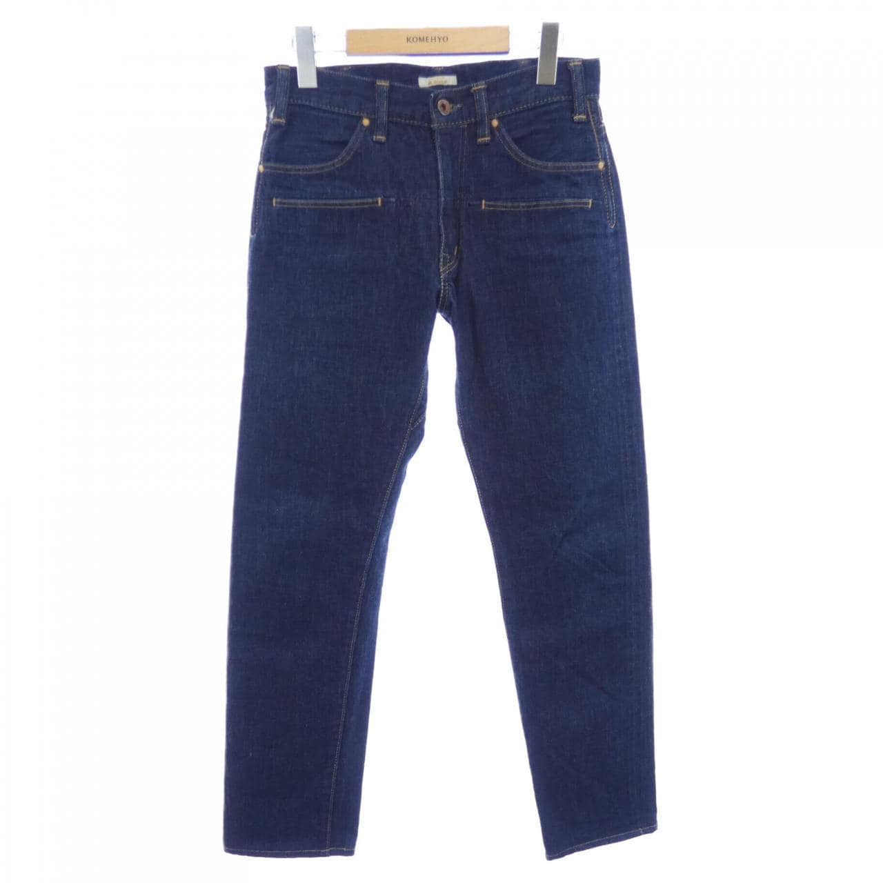 藍色七分褲BRU NA BOINNE牛仔褲