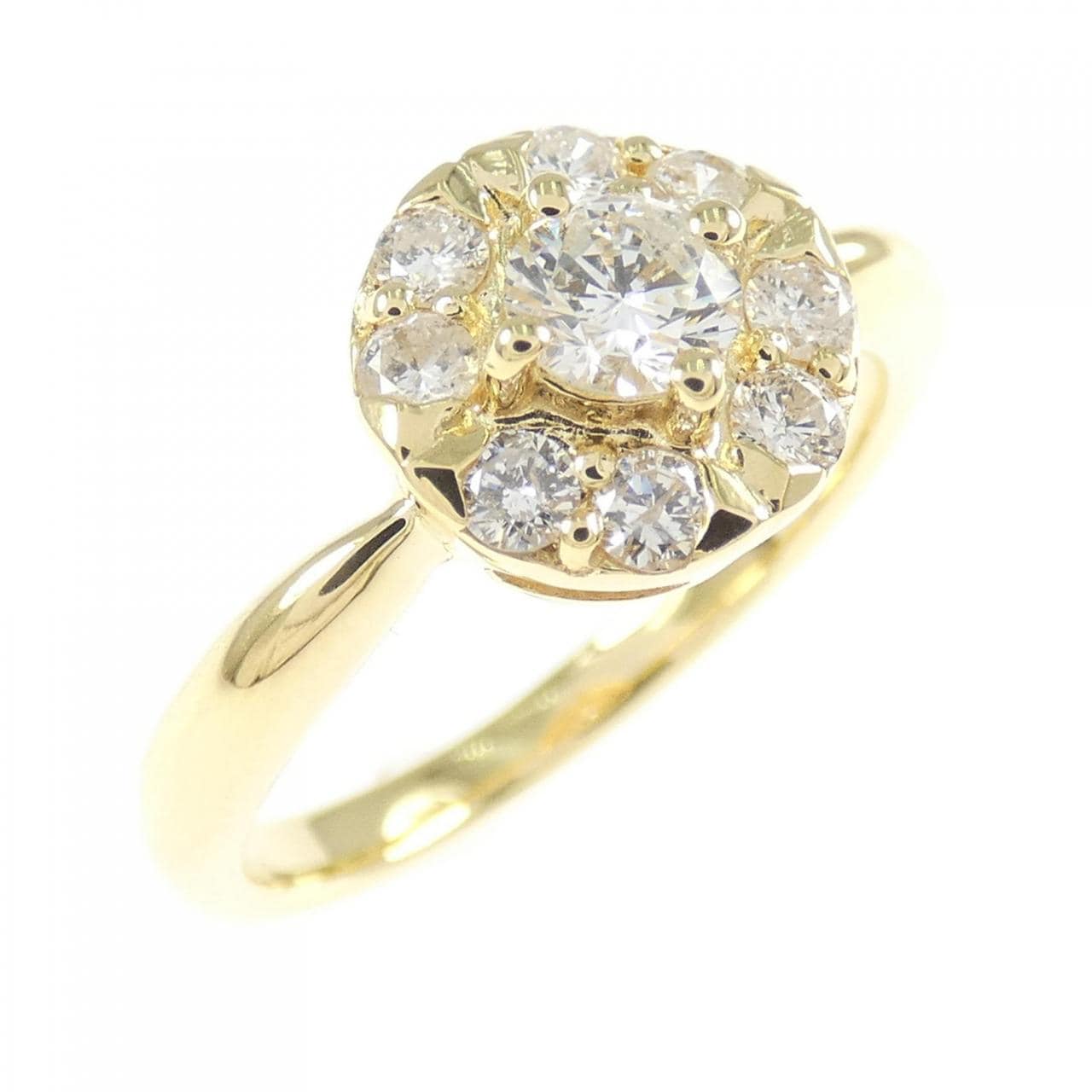 K18YG ダイヤモンド リング 0.50CT