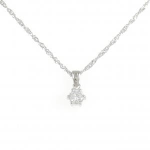PT900/PT850 ダイヤモンド ネックレス 0.41CT