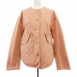エルメス HERMES JACKET WITH EQUESTRIAN DETAILS 5E0163DQ ノーカラージャケット