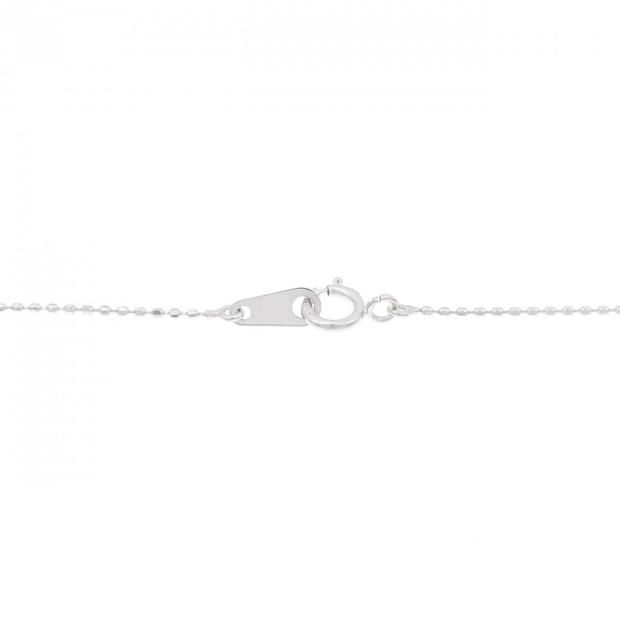PT900/K18WG ダイヤモンド ネックレス 0.53CT