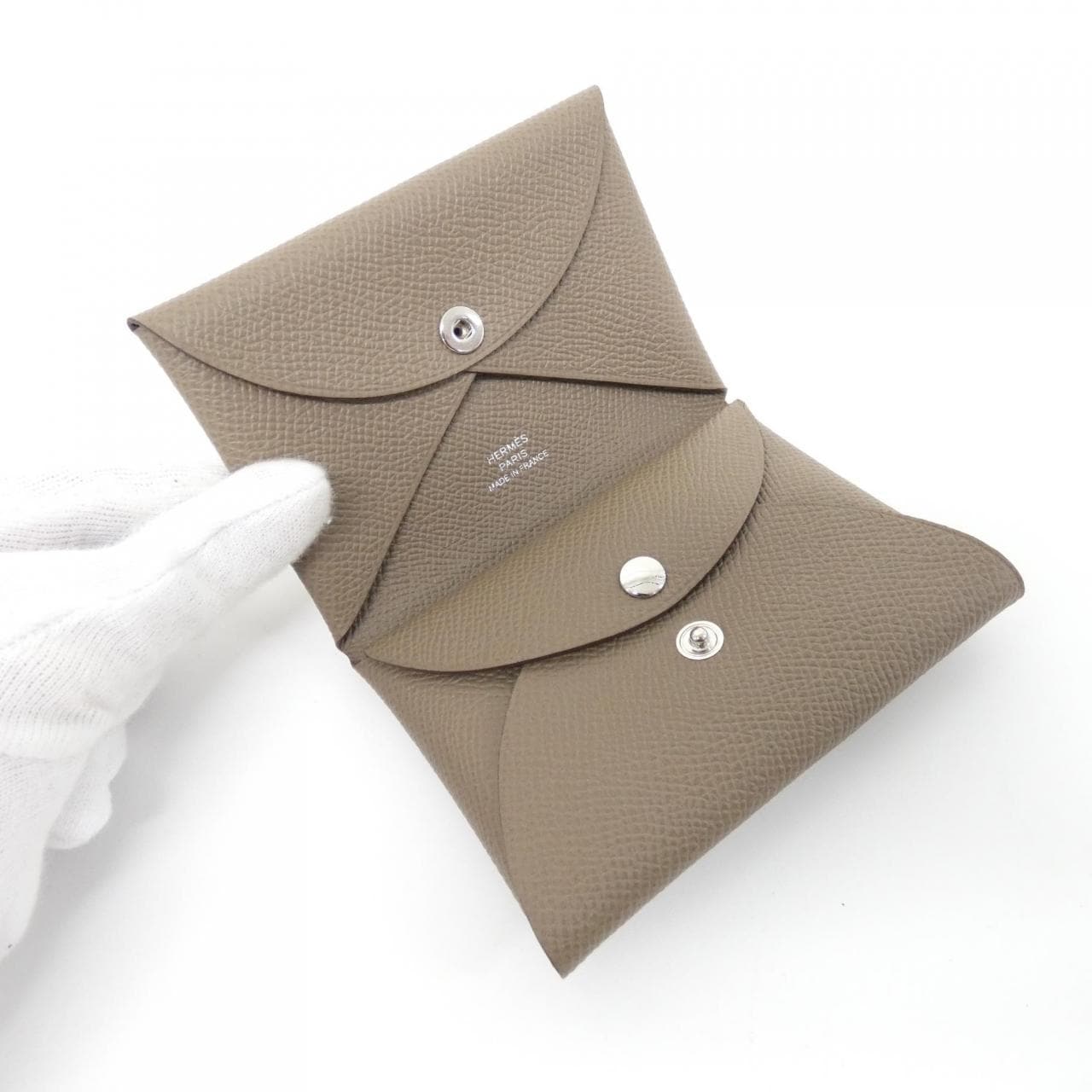 【未使用品】エルメス カルヴィ デュオ 083035CK コインケース