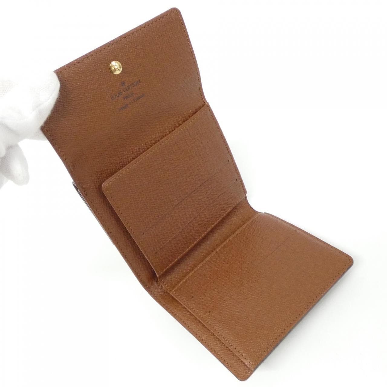 LOUIS VUITTON Monogram Portefeuille Elise M61652 Wallet