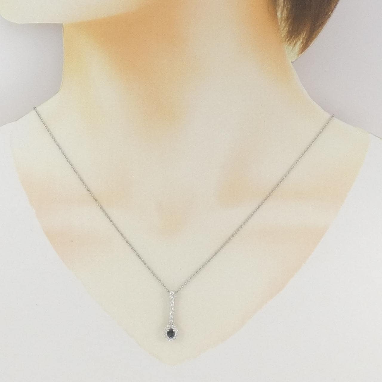 TASAKI亞歷山大變石項鍊 0.32克拉