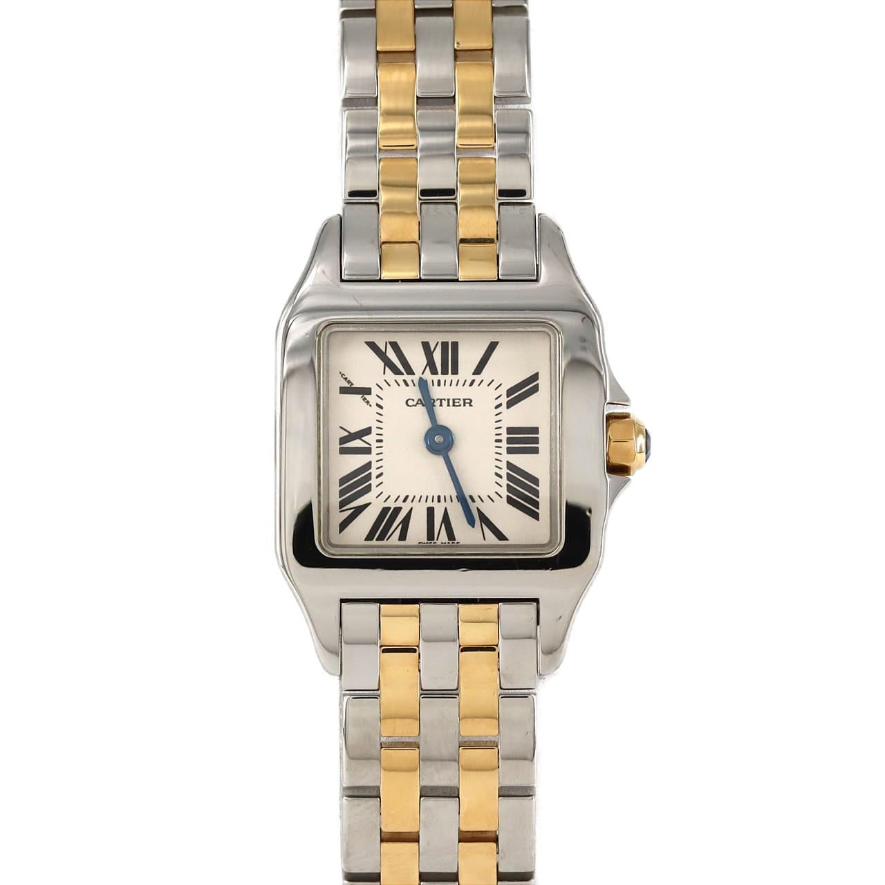 カルティエ サントスドゥモワゼルSM コンビ W25066Z6 SSxYG クォーツ