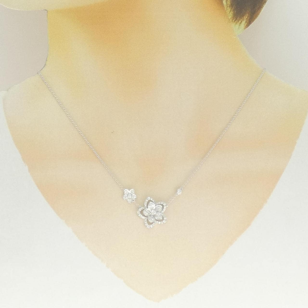 Graff Wildflowers Double Diamond Necklace