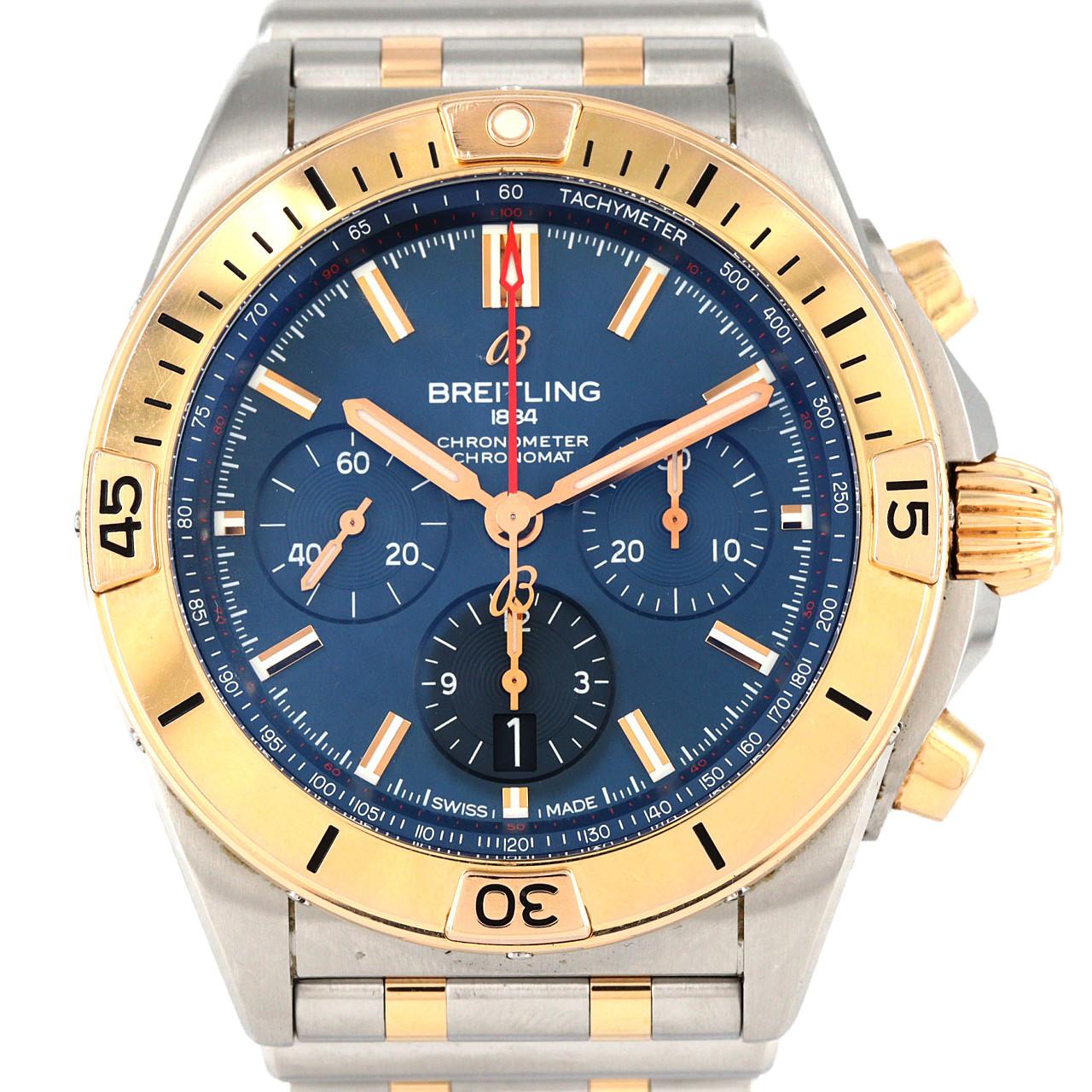 【免保養特價】BREITLING Chronomat B01 42 RG Combi UB0134/UB0134101C1U1 SSxPG自動上弦