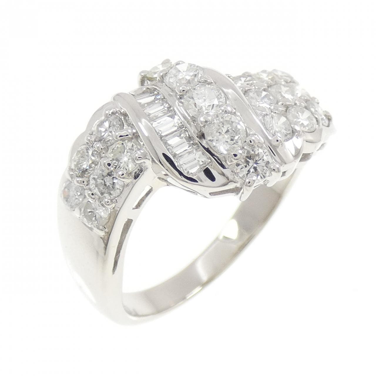 PT900 ダイヤモンド リング 1.09CT