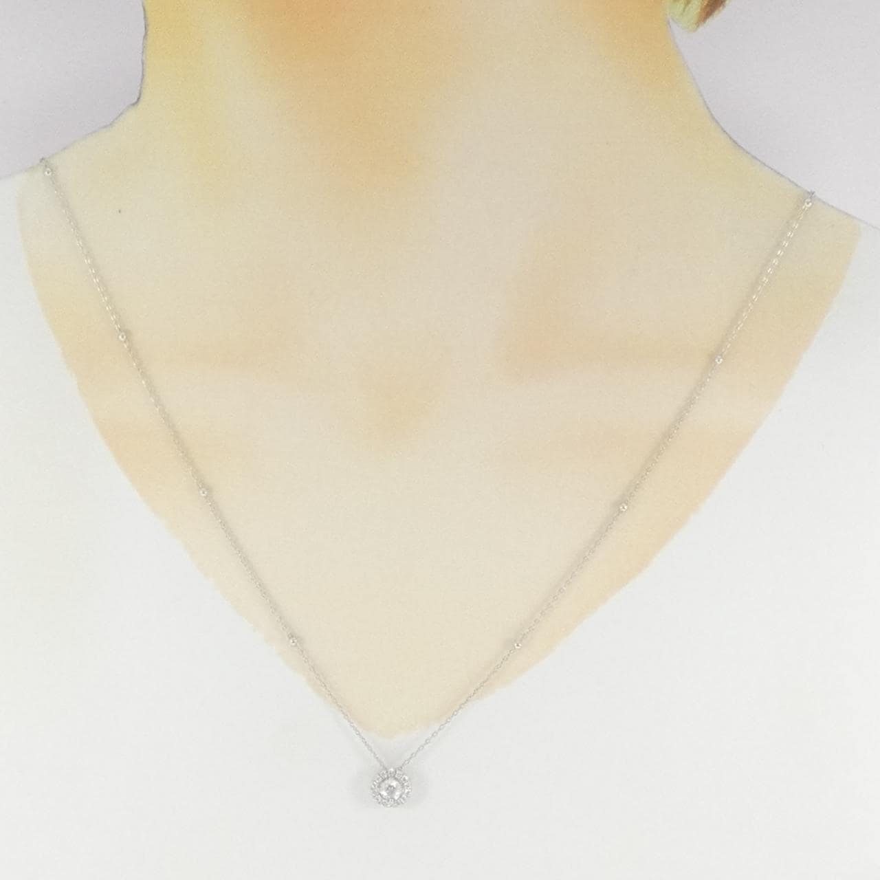 フォーエバー　マーク センター オブ マイ ユニバース ロング ネックレス 0.30CT