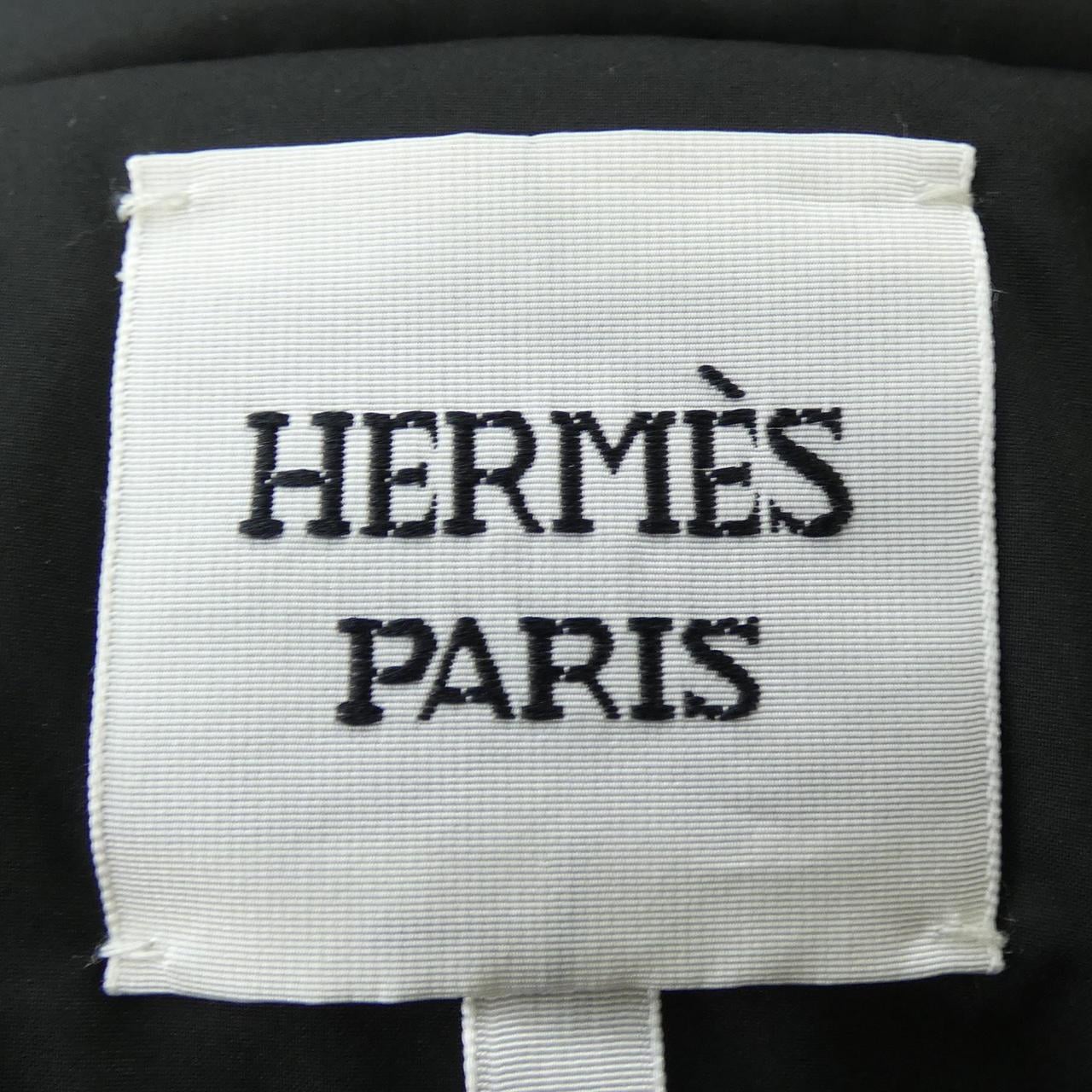 エルメス HERMES カルトゥッシュ 6E1124DA ダウンジャケット