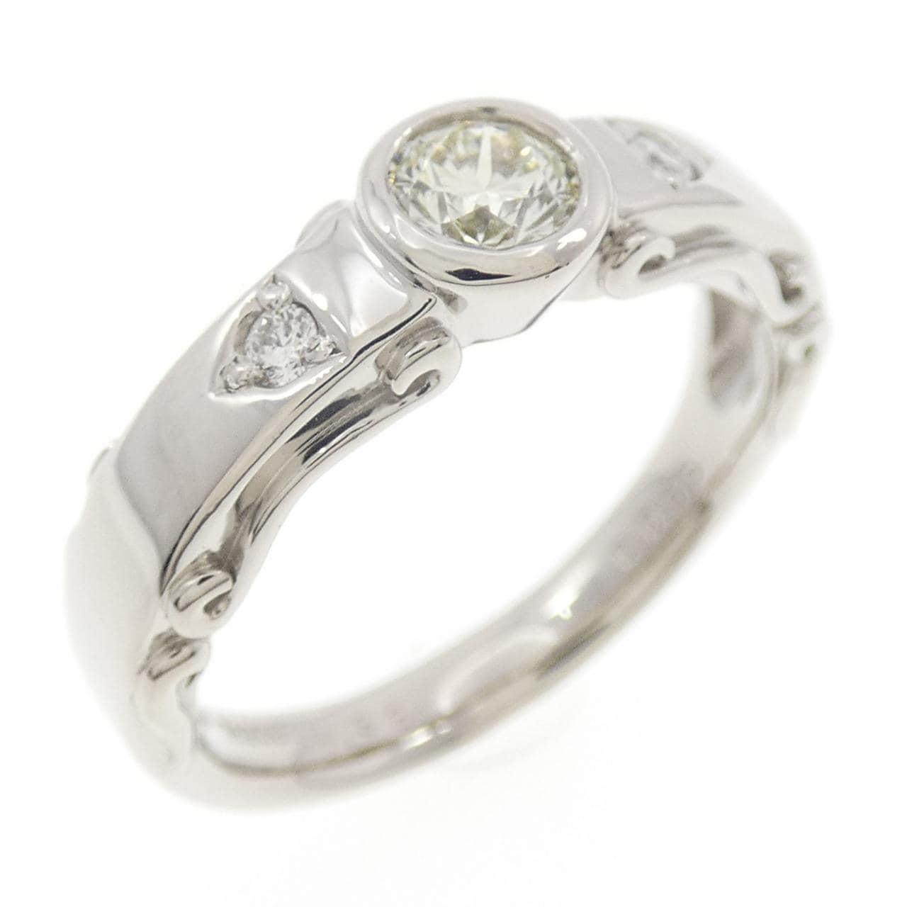 PT900 ダイヤモンド リング 0.32CT