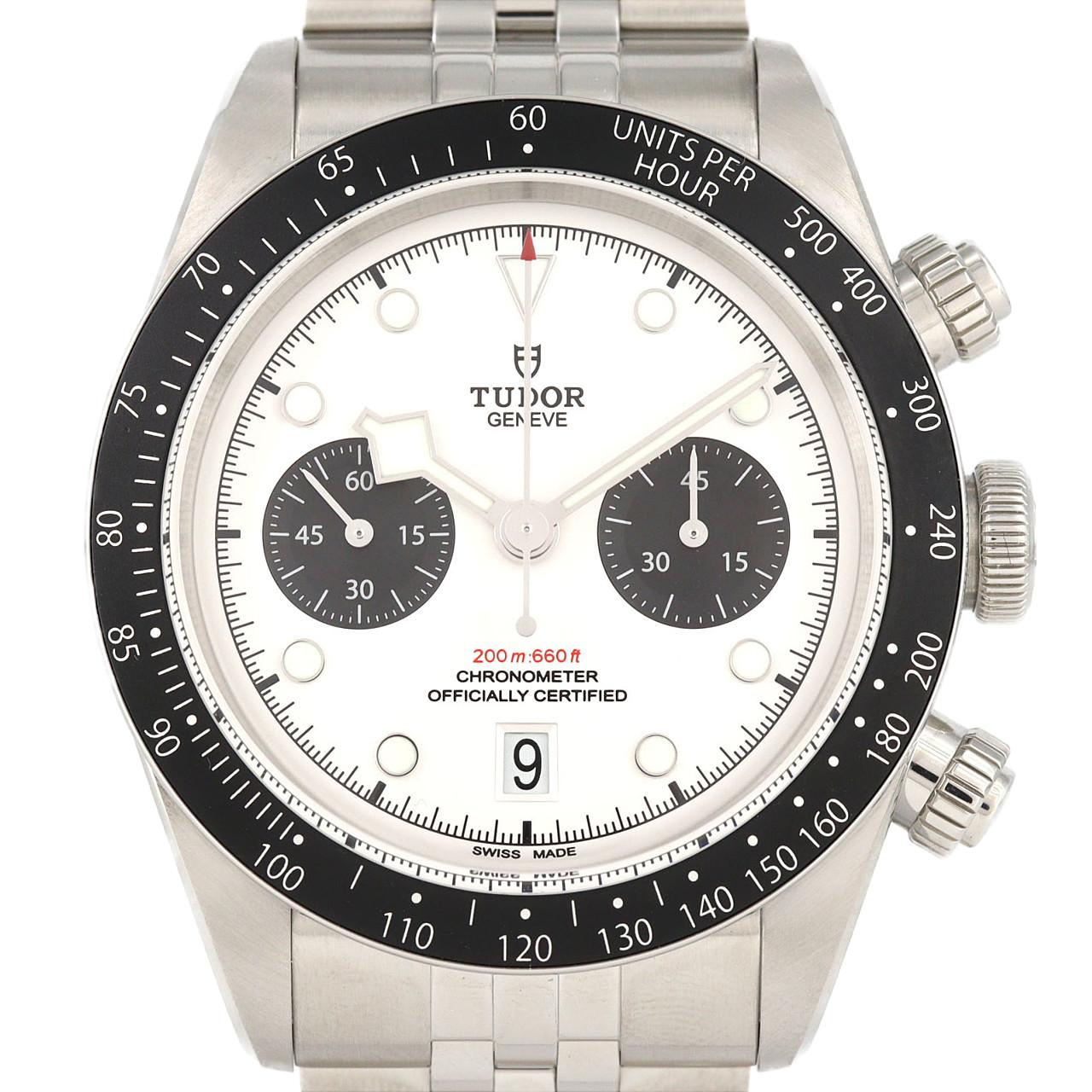 チューダー/チュードル ブラックベイクロノ M79360N-0014 SS 自動巻