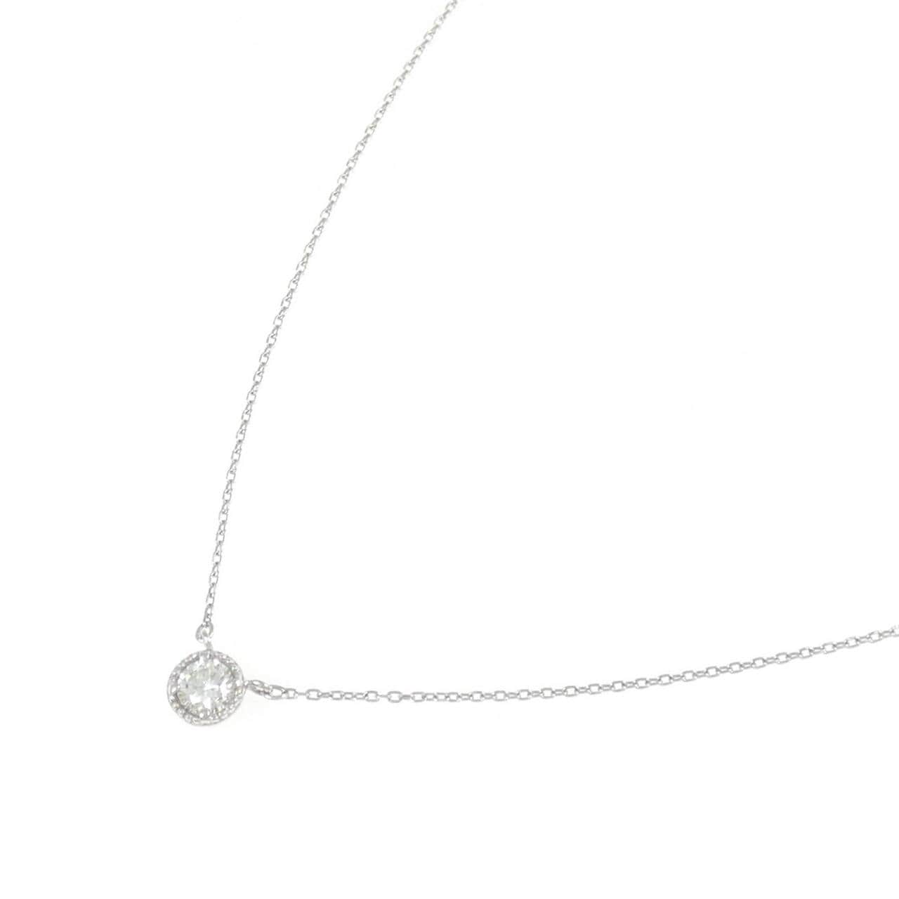 PT900/PT850 ダイヤモンド ネックレス 0.13CT