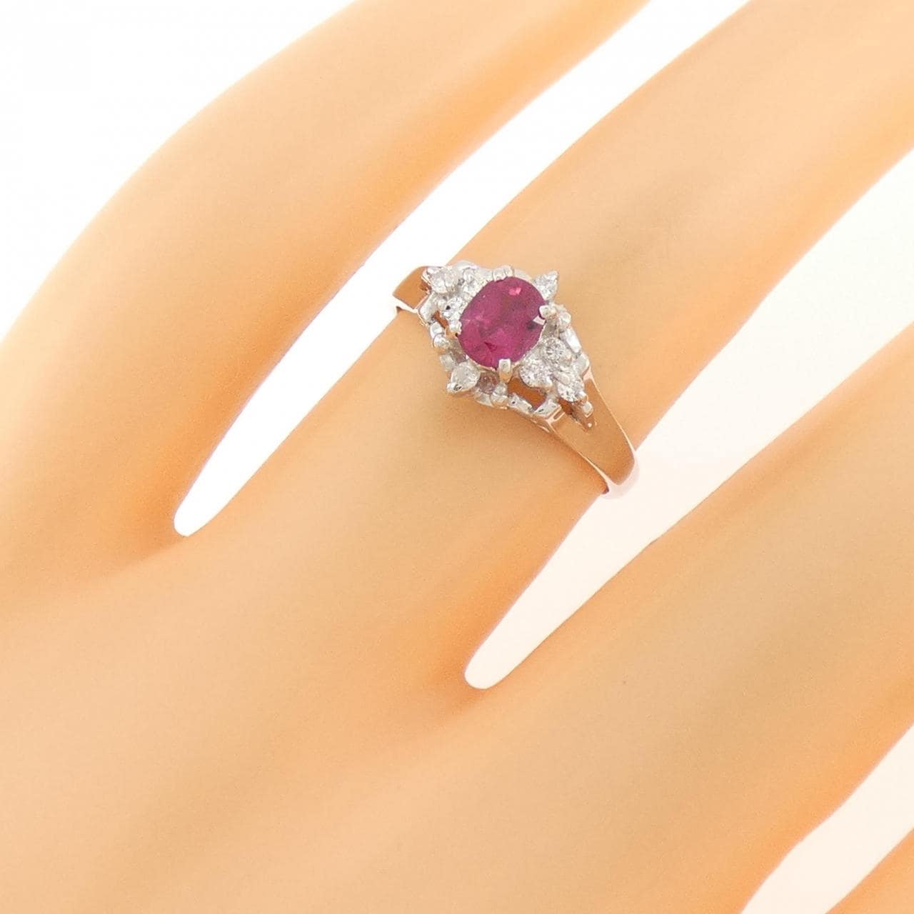 PM900 ルビー リング 0.45CT