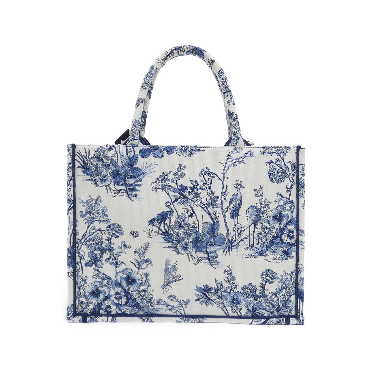 【未使用品】クリスチャンディオール TOILE DE JOUY FLORAL ブック トート ミディアム M1354PEQM バッグ