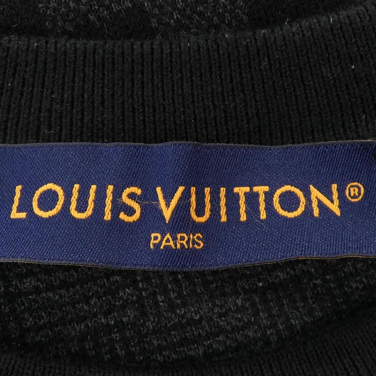 ルイヴィトン LOUIS VUITTON ダミエ ショートスリーブ シグネチャークルーネック HTN10WUQH ニット