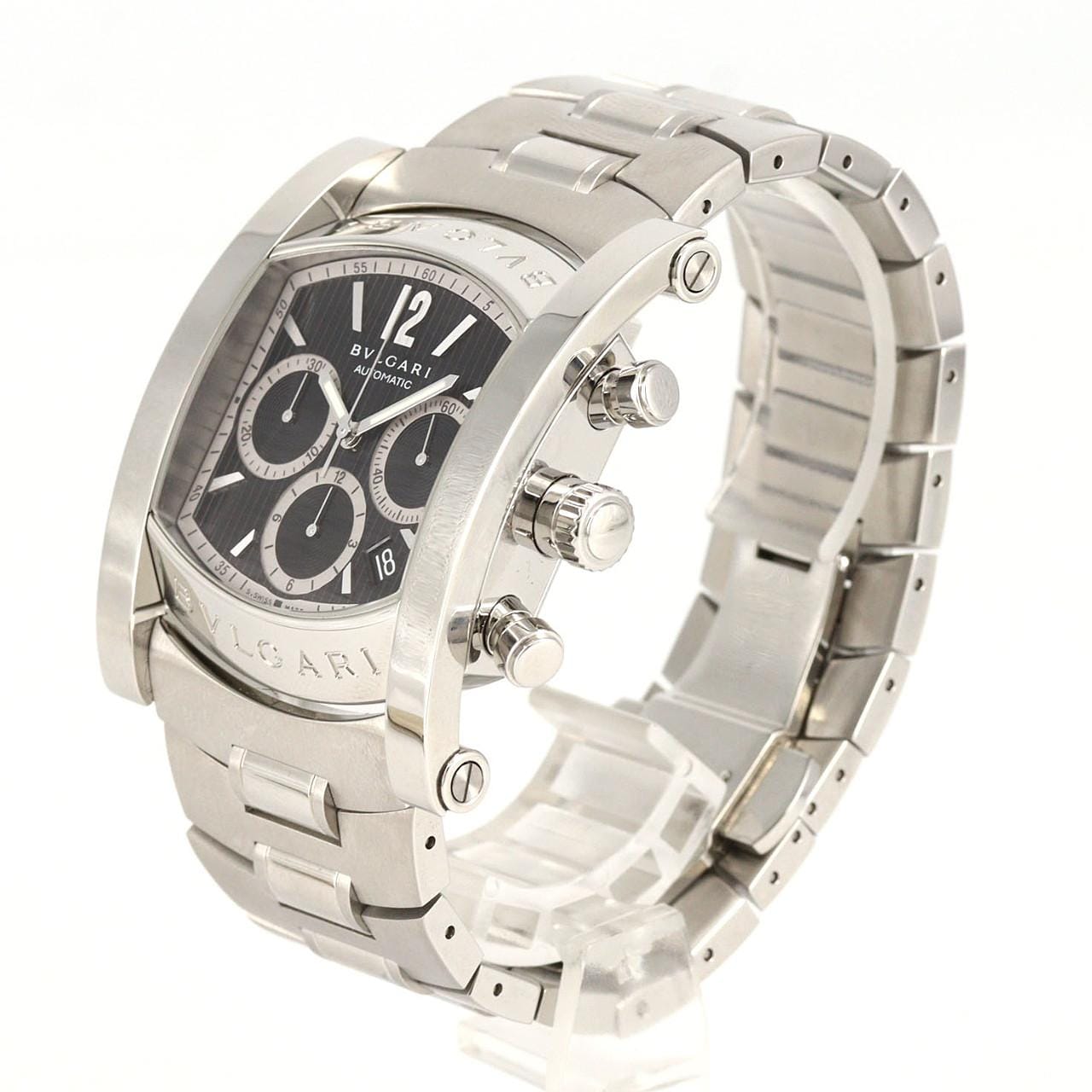 ブルガリ アショーマクロノグラフ AA48SCH/AA48BSSDCH/AT SS 自動巻