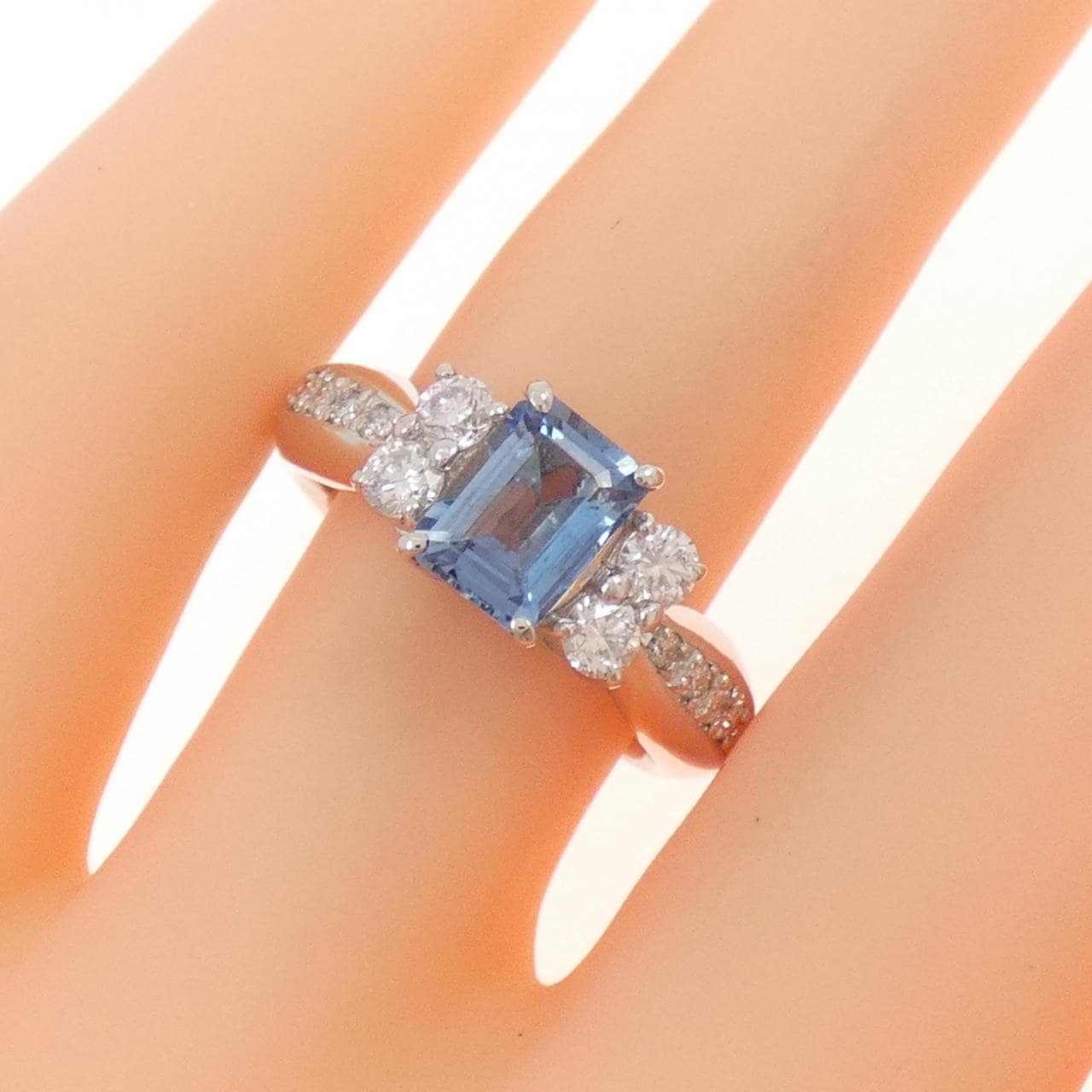 PT海蓝宝戒指 0.87CT