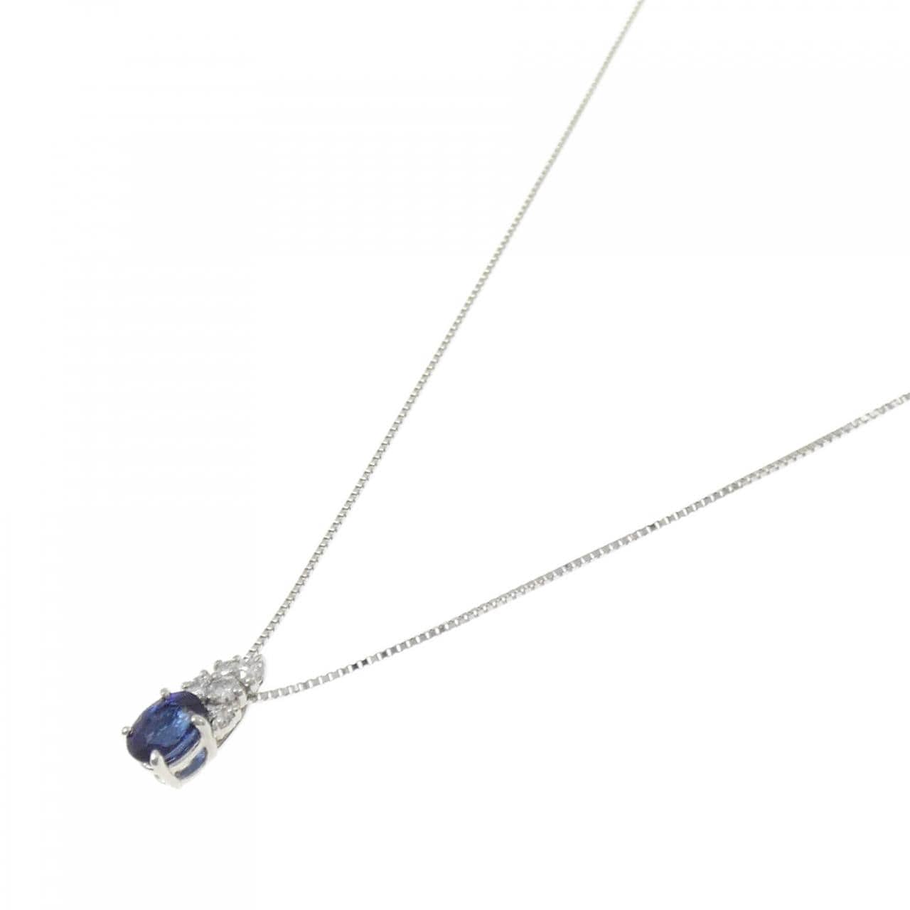 PT900/PT850 サファイヤ ネックレス 0.58CT