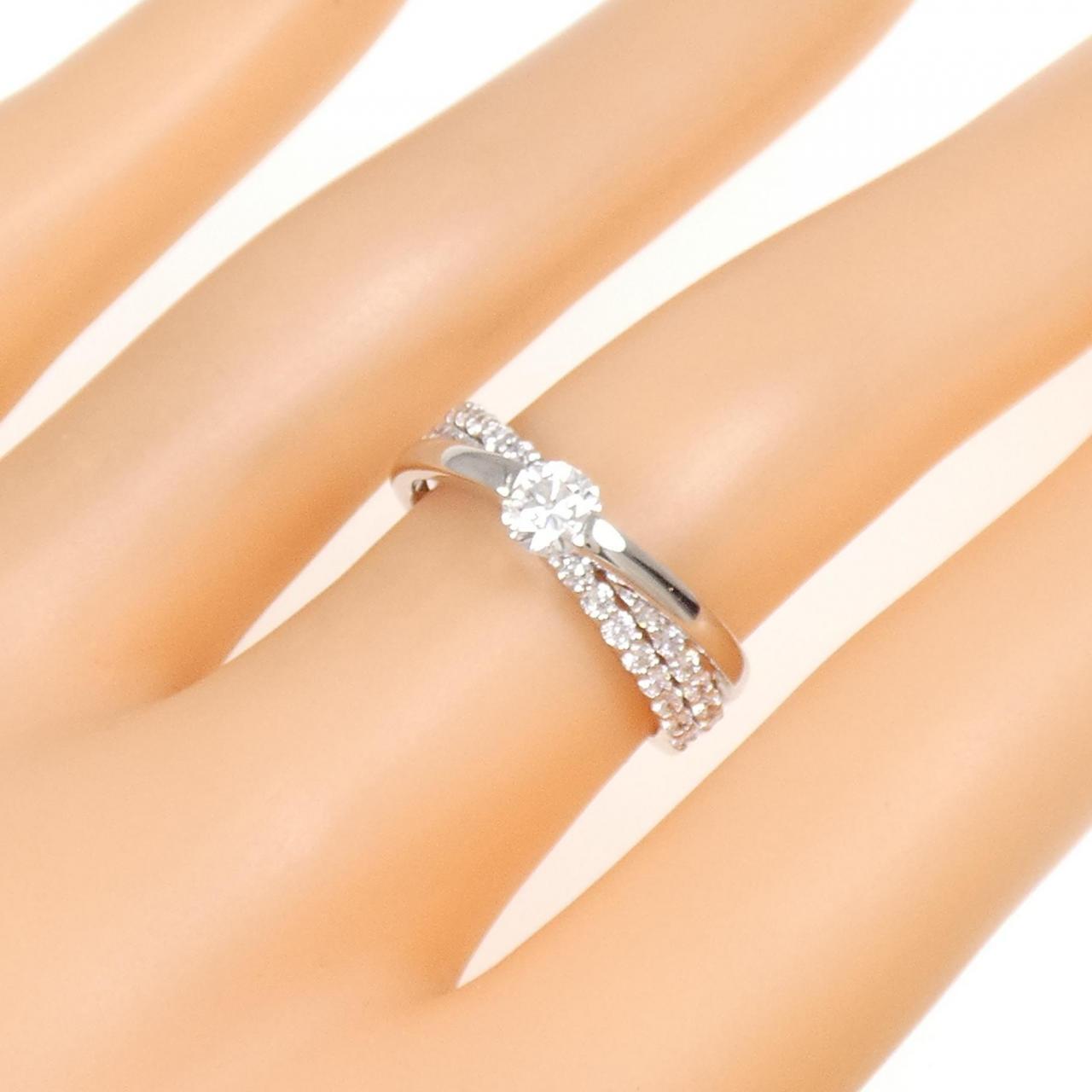 PT900 Diamond Ring 0.328CT