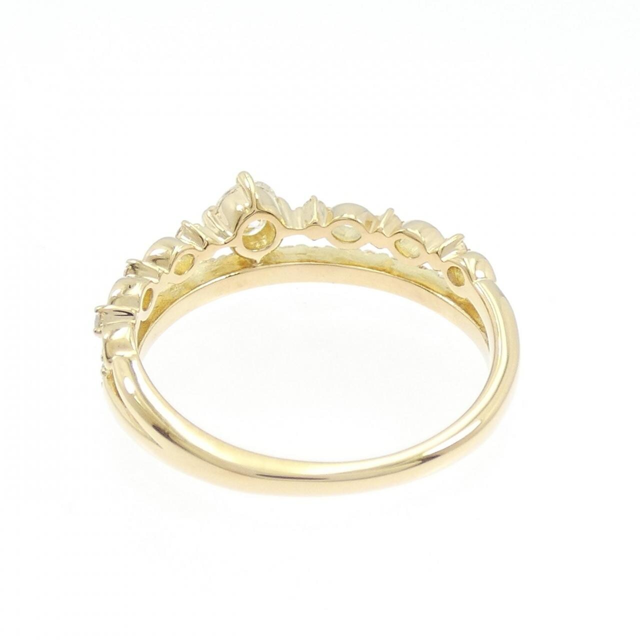 【リメイク】K18YG ダイヤモンド リング 0.40CT