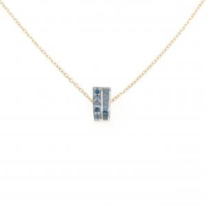 ジーエスティービー ダイヤモンド ネックレス 0.37CT